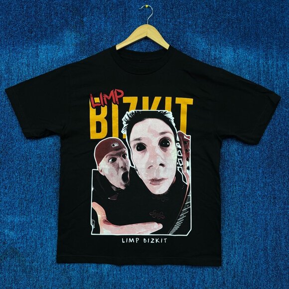 Limp Bizkit Woodstock 99 Music Festival Nu Metal Band Tee L - Picture 1 of 4